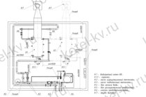 Схема подключения газового котла