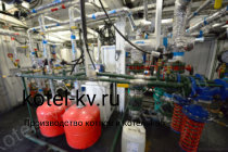 Система горячего водоснабжения в блочной котельной 800 кВт Система горячего водоснабжения в блочной котельной 800 кВт